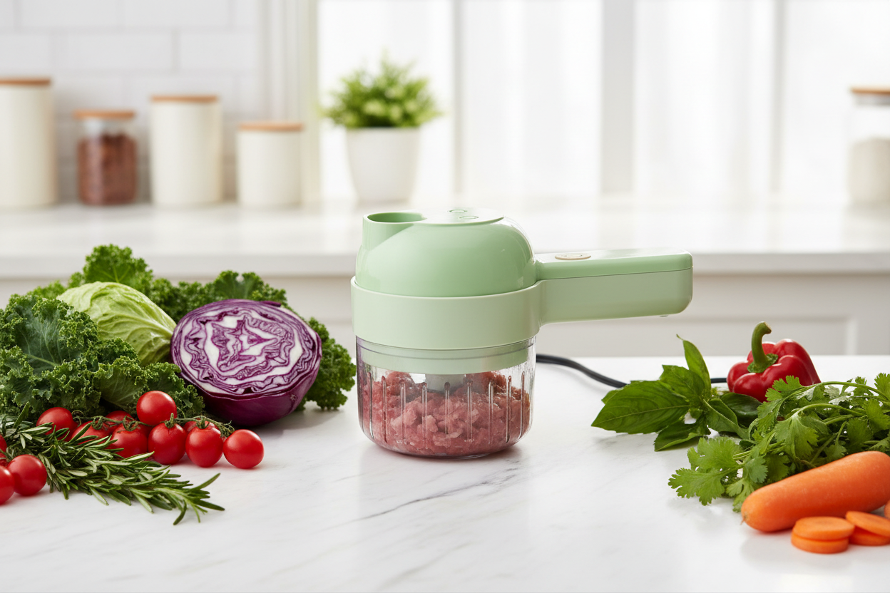 Food Chopper Hero Image - Bright